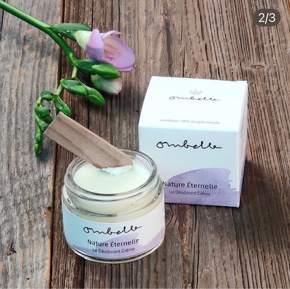 Ombelle Organic Deodorant Nature Éternelle 35g- the flowery one
