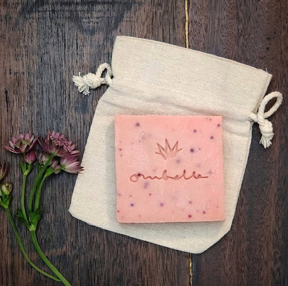 Ombelle soap La Parisienne with organic shea butter, cold process